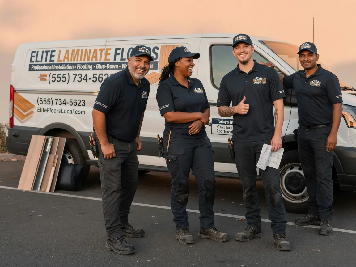 Laminate flooring installation company in Caspian, MI